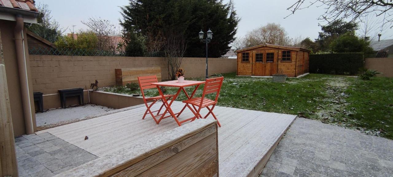 Berck Maison De Vacances Avec Terrasse Et Jardin, Exteriér fotografie